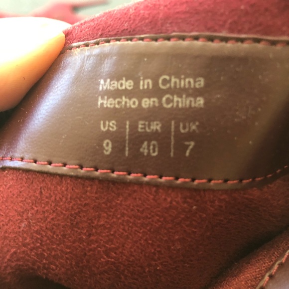 ✨ Burgundy Red Aldo Knee Boots 👢 - Picture 6 of 7